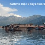 kashmir trip in 5 days